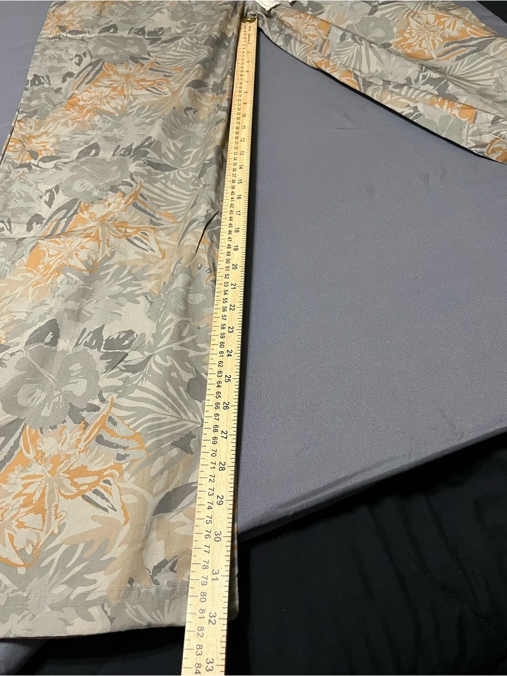Bottoms Out Lounge Floral Drawstring Shorts in Gray & Tan